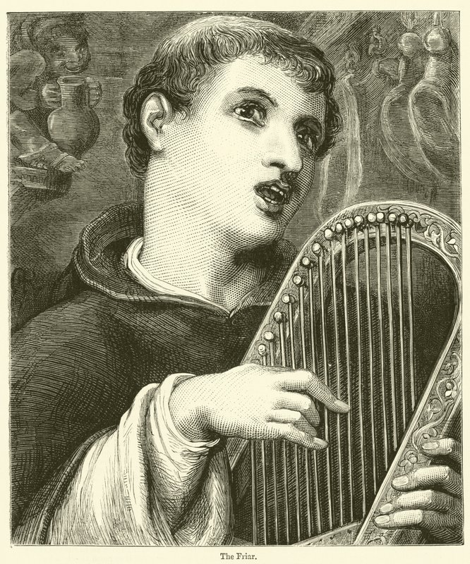 The Friar (gravering) af English School