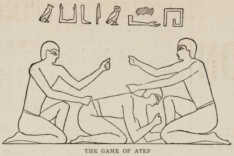The Game of Atep (gravering) af English School