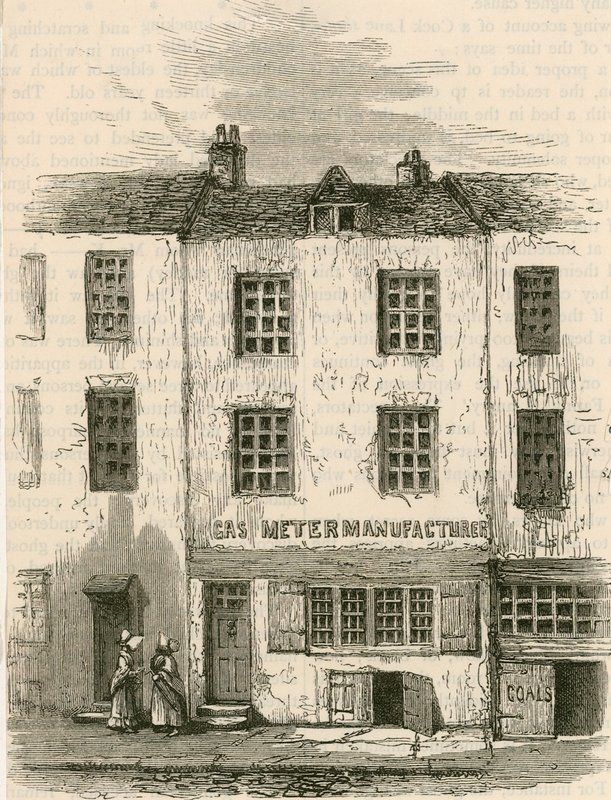 Spøgelseshuset i Cock Lane af English School