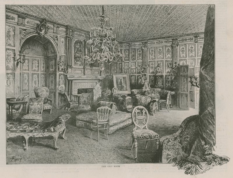 The Gilt Room, Holland House af English School