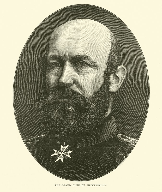 Storhertugen af Mecklenburg, september 1870 af English School