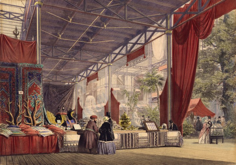 Den store udstilling 1851, Tyrkiet nr. 1 (farvet indgravering) af English School