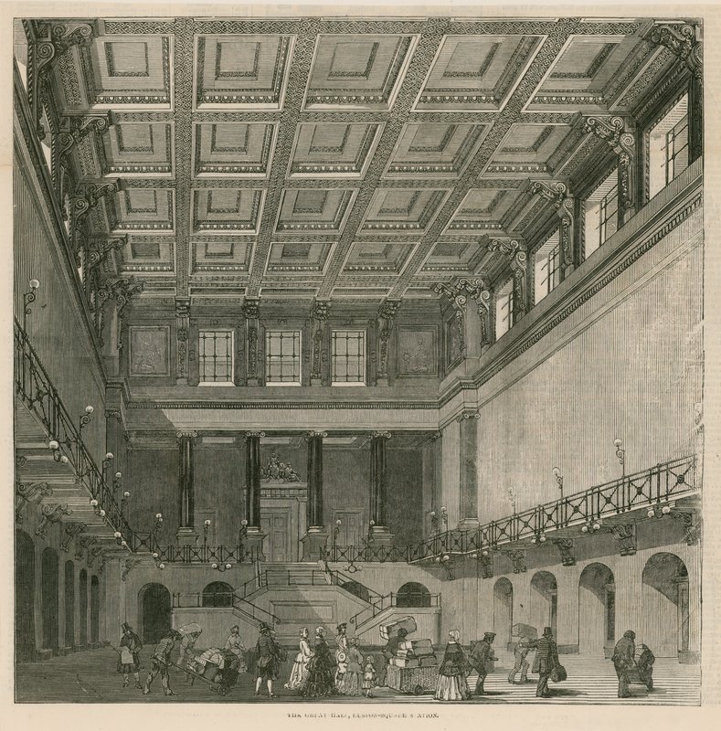 The Great Hall, Euston Square Station, London af English School