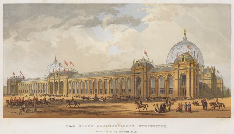 Den store internationale udstilling (chromolitho) af English School