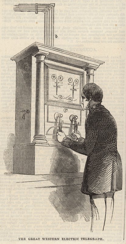 The Great Western Electric Telegraph af English School