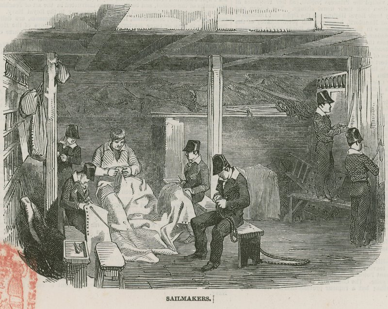 The Greenwich Royal Hospital Schools; Sejlmagere af English School