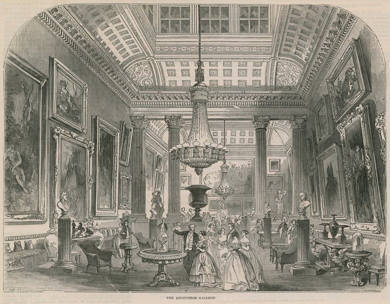 Grosvenor Gallery af English School