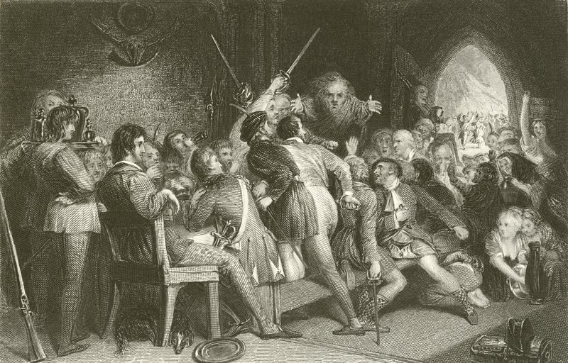 The Hall of Glennaquoich - En højlandsfest af English School