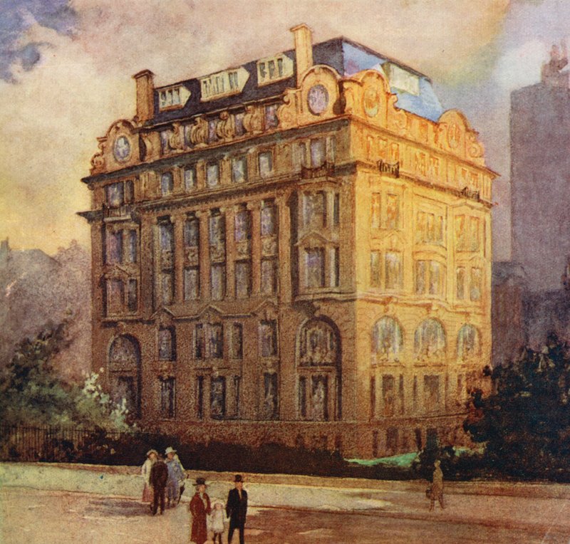 Hovedkontoret for Anglo-American Oil Co, Ltd, Queen Anne
