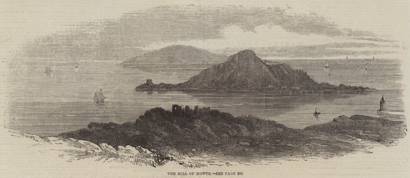 The Hill of Howth (gravering) af English School