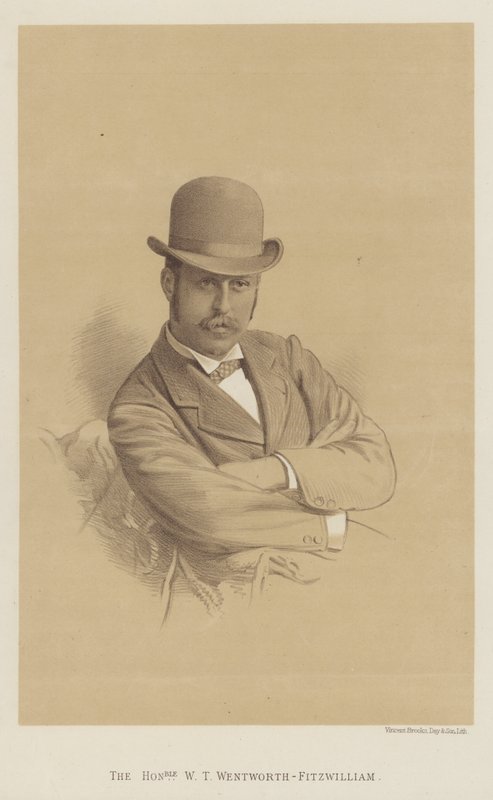 Den ærede W. T. Wentworth-Fitzwilliam (litografi) af English School