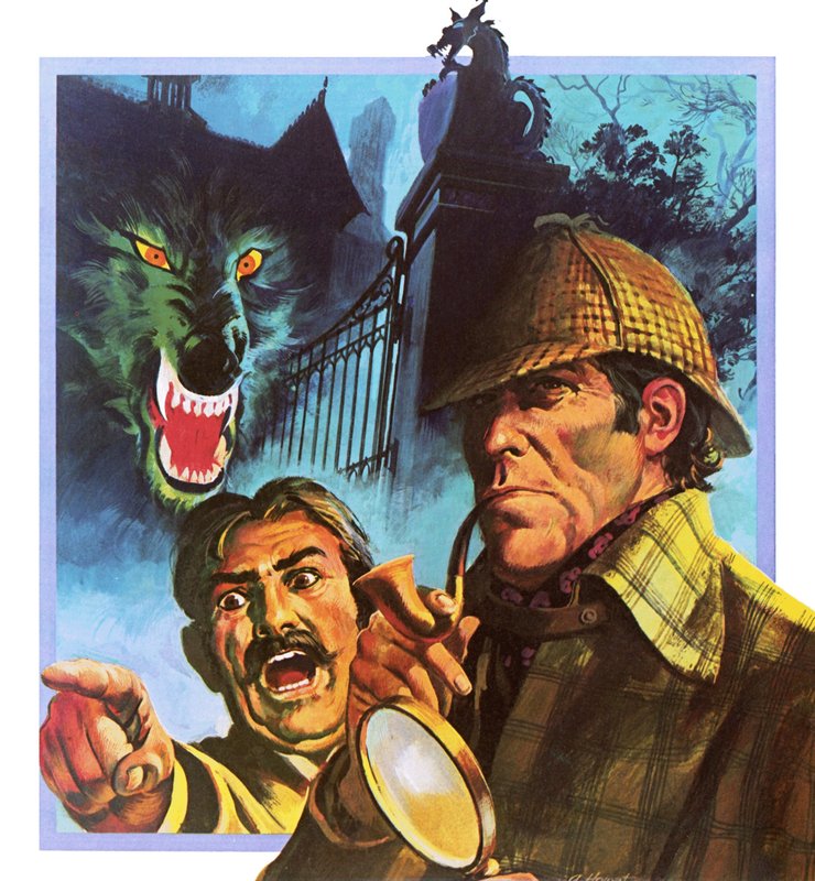 Baskervilles hund af English School