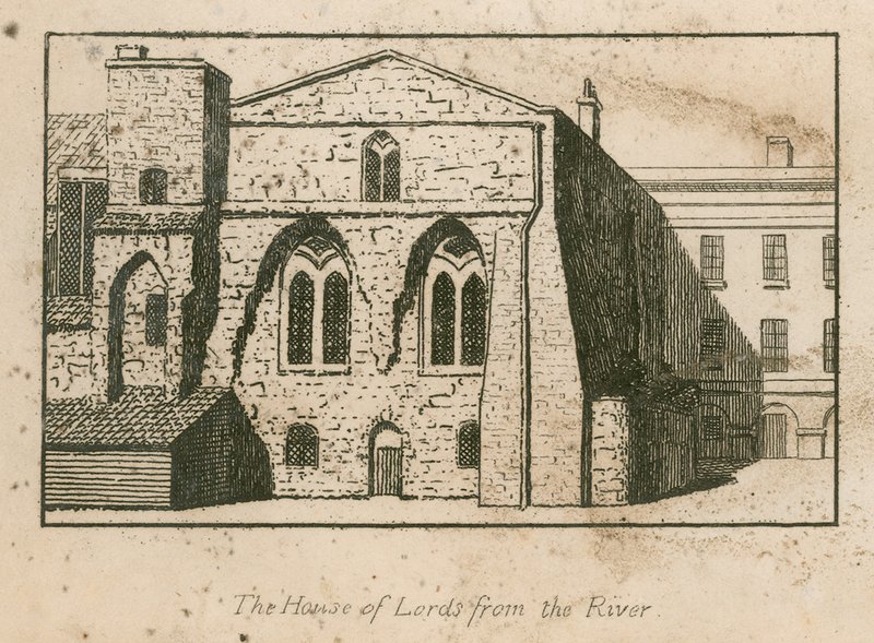House of Lords fra floden af English School