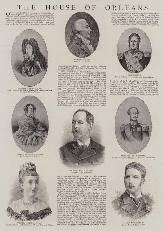 The House of Orleans (gravering) af English School