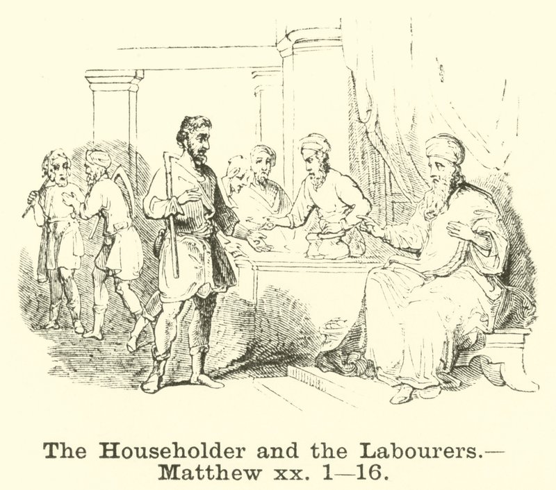 The Householder and the Labourers, Matthew, xx, 1, 16 af English School