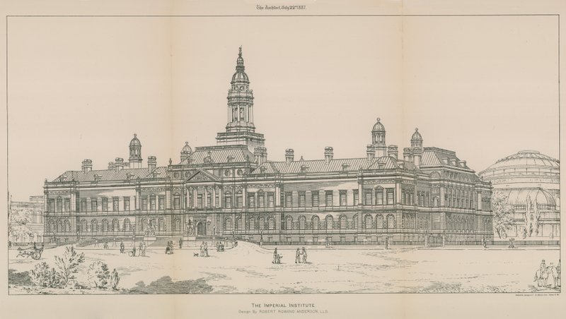 The Imperial Institute: Design af Robert Rowand Anderson af English School