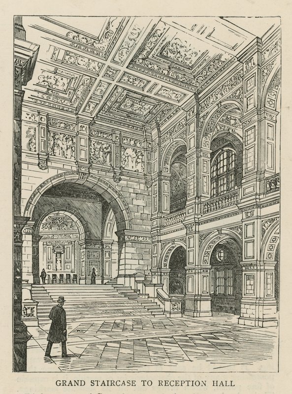 The Imperial Institute: Stor trappe til receptionen af English School
