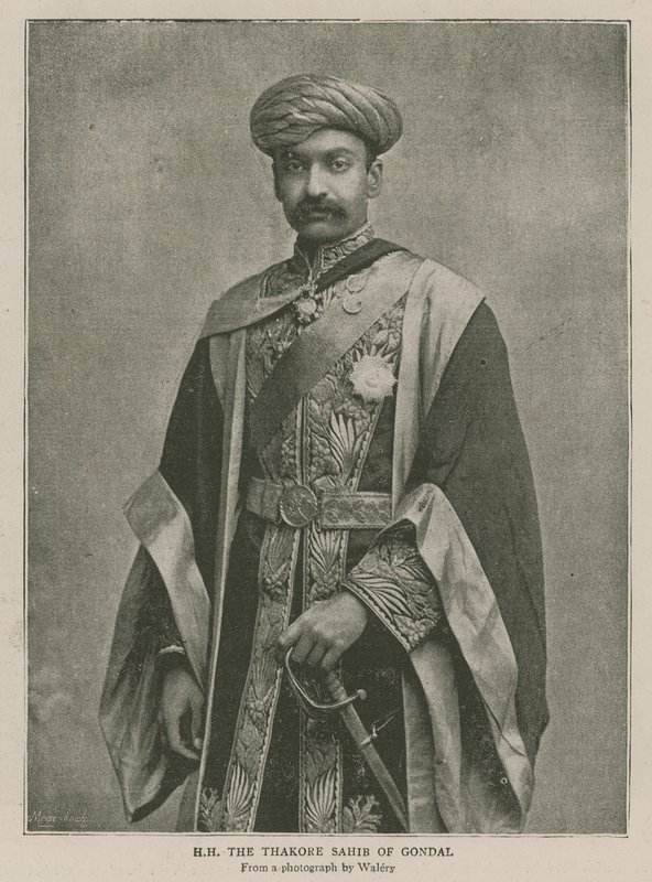 The Imperial Institute: Hans Højhed Thakore Shahib af Gondal af English School