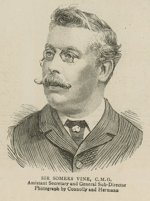 The Imperial Institute: Sir Somers Vine, assisterende sekretær og generalunderdirektør af English School