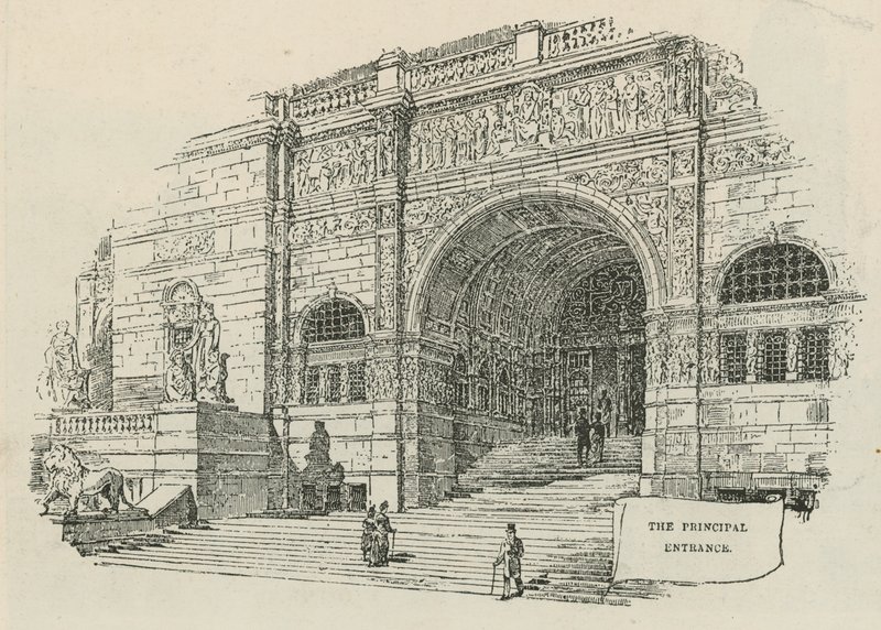 The Imperial Institute: Hovedindgangen af English School