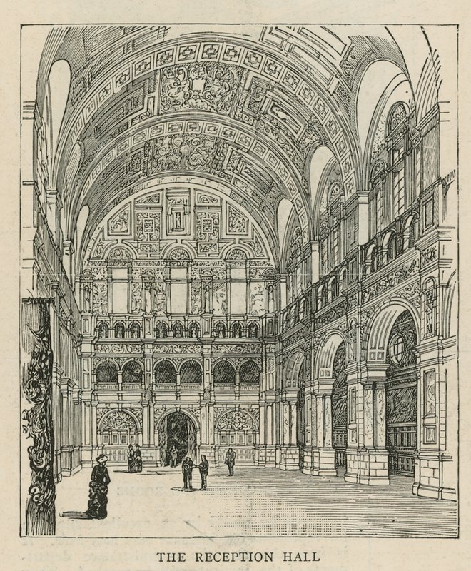 The Imperial Institute: Modtagelsessalen af English School