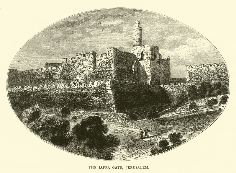 Jaffa-porten, Jerusalem af English School