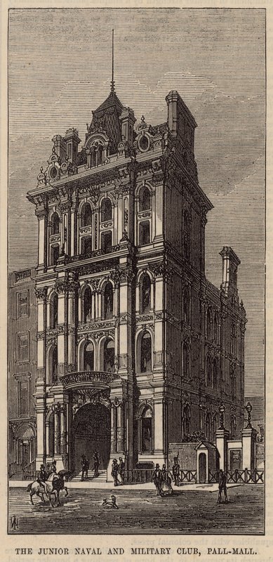 Junior Naval and Military Club, Pall Mall af English School