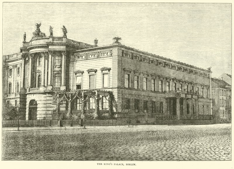 Kings Palace, Berlin, marts 1871 af English School