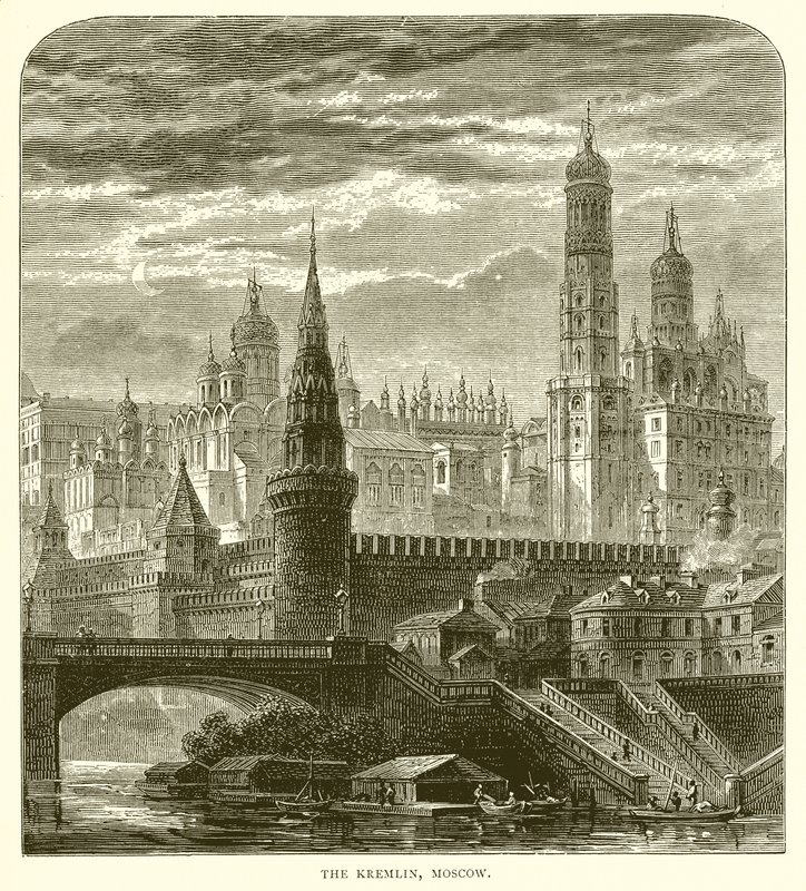 Kreml, Moskva af English School