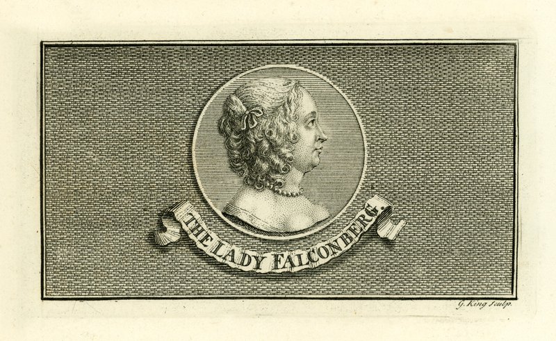 Lady Falconberg af English School