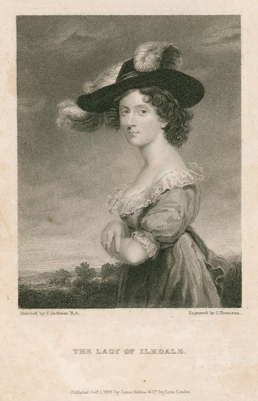 Lady of Ilkdale af English School