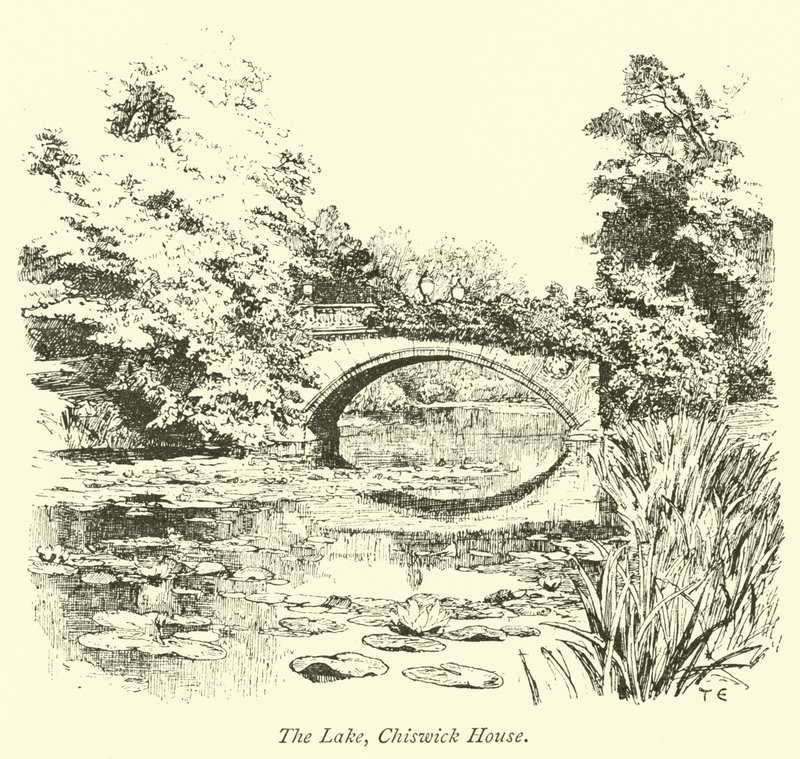The Lake, Chiswick House  af English School
