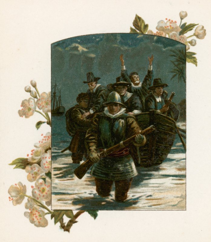 Pilgrimsfædrenes landgang af English School