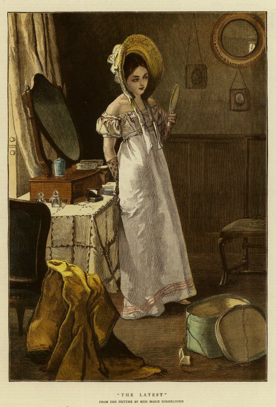 Det seneste (farvelitografi) af English School