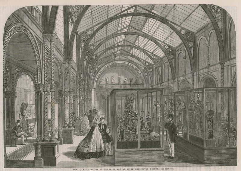 The Loan Collection af kunstværker på South Kensington Museum af English School