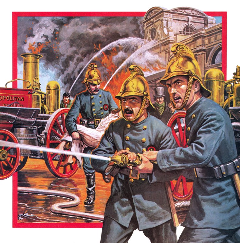 London Metropolitan Fire Brigade af English School