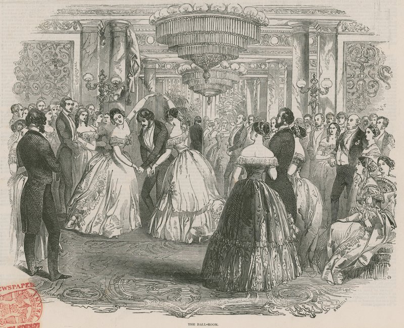 The London Season: The Ball Room af English School