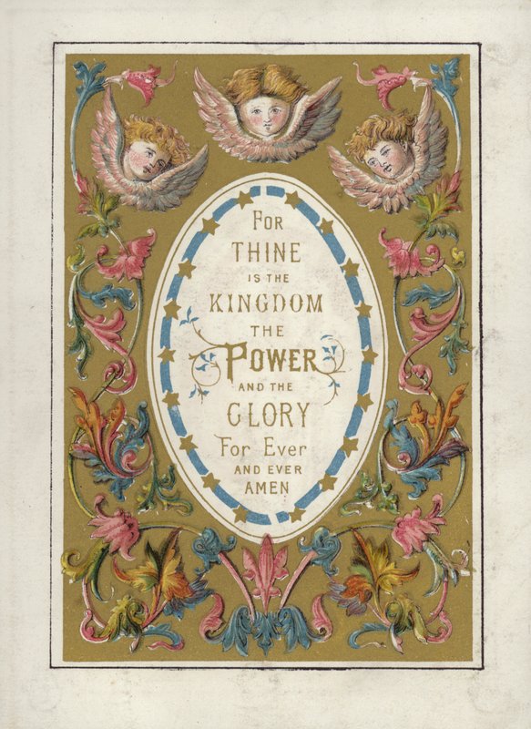 Fadervor (farve litho) af English School