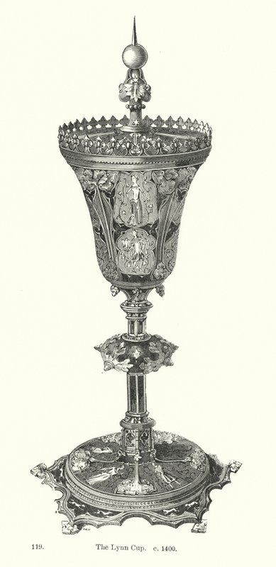 Lynn Cup, ca 1400 af English School