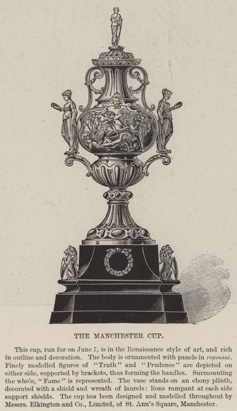 Manchester Cup (gravering) af English School