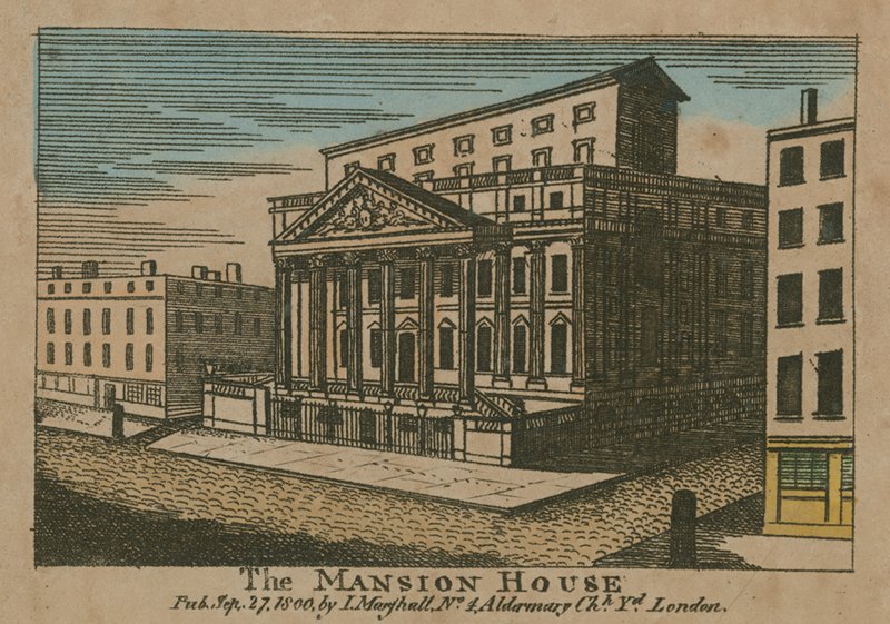 The Mansion House, London af English School