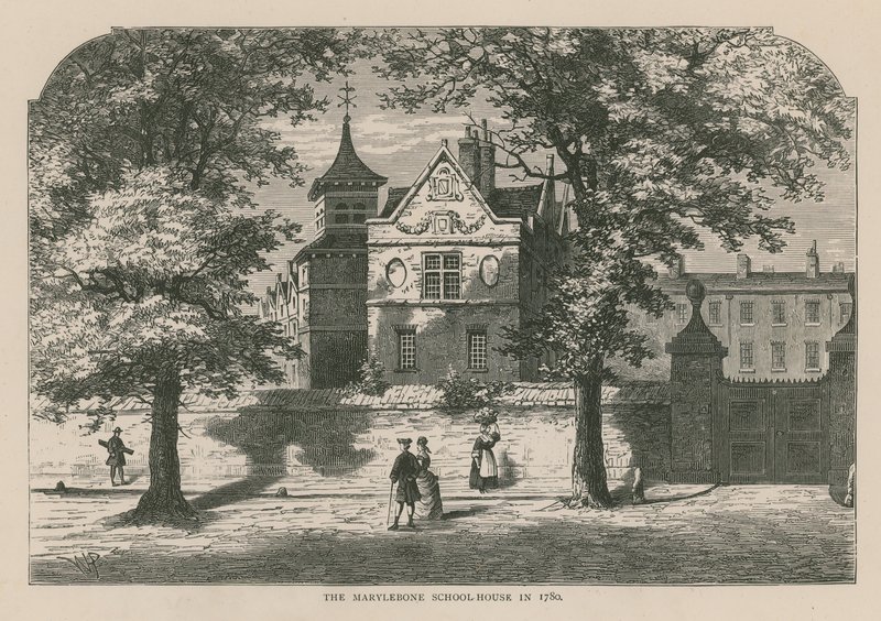 Marylebone School House i 1780 af English School