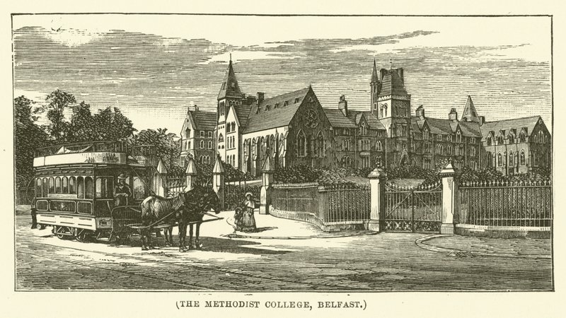 The Methodist College, Belfast (kobberstik) af English School