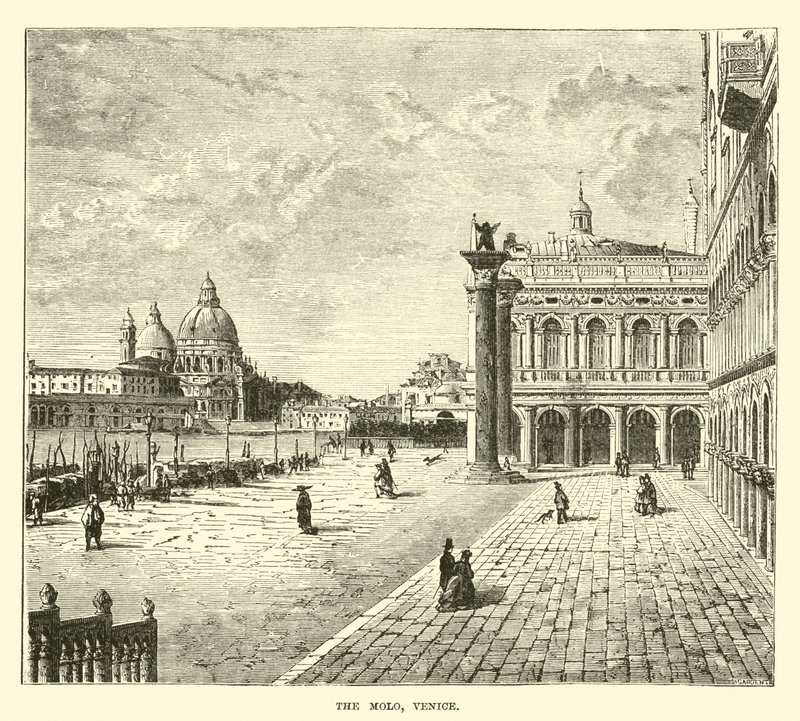 Molo, Venedig af English School