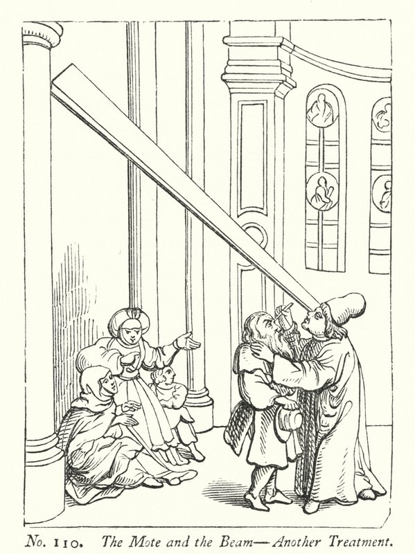 The Mote and the Beam, Another Treatment (gravering) af English School