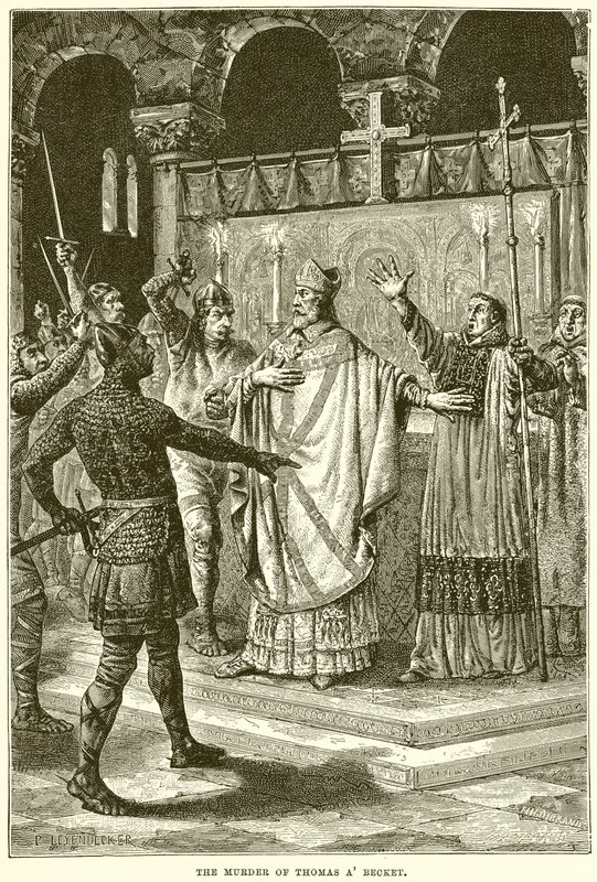 Mordet på Thomas A Becket af English School