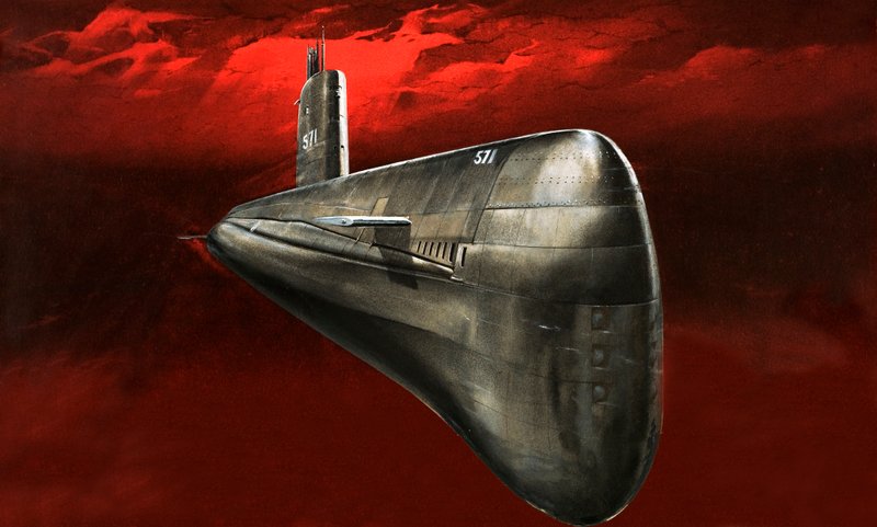 Nautilus, den første atomdrevne ubåd af English School