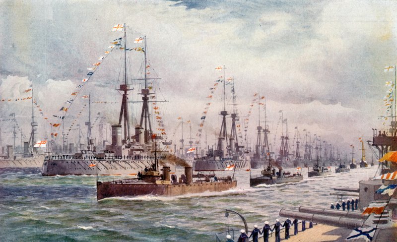 Naval Review på Spithead af English School