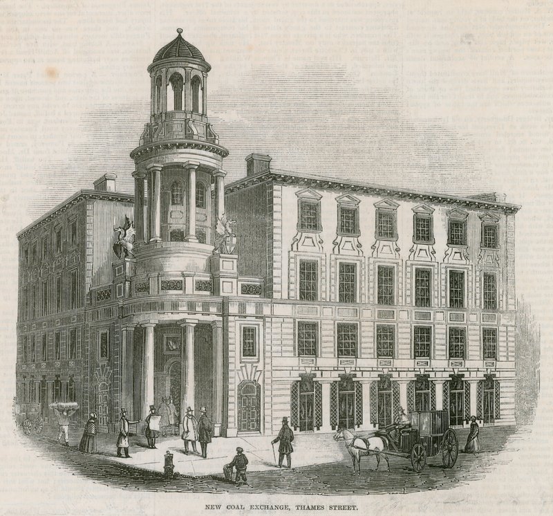 The New Coal Exchange, Thames Street af English School