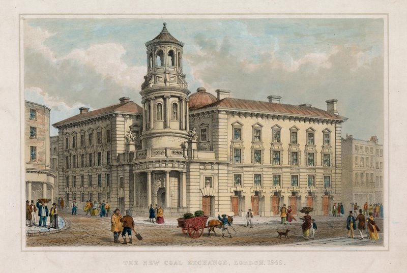 The New Coal Exchange, Thames Street af English School